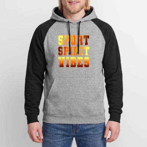 Sport Spirit Vibes Gradient - Unisex Colorblock Hoodie