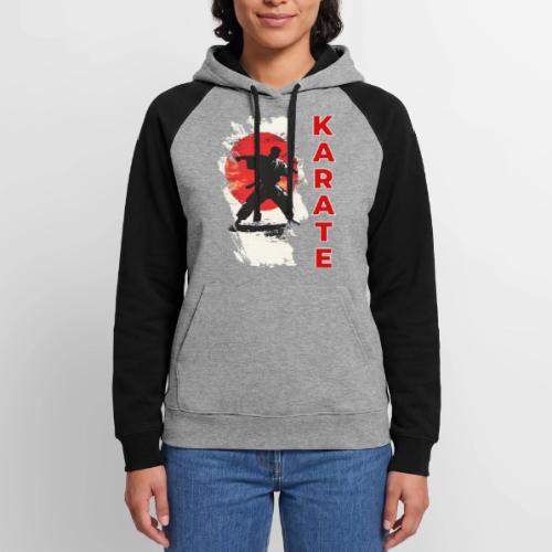 Karate: the spirit of discipline - Unisex Colorblock Hoodie