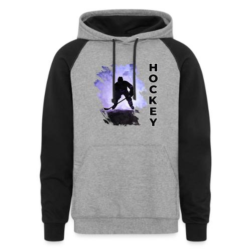Hockey Charge - Unisex Colorblock Hoodie