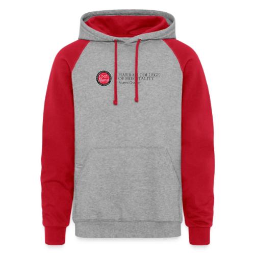 Hospitality Logo - Unisex Colorblock Hoodie