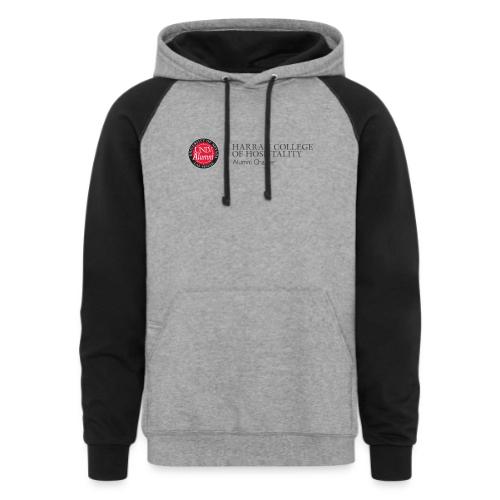 Hospitality Logo - Unisex Colorblock Hoodie