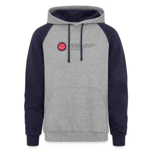 Hospitality Logo - Unisex Colorblock Hoodie