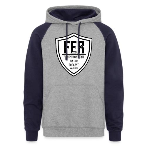 FER Shield - Unisex Colorblock Hoodie
