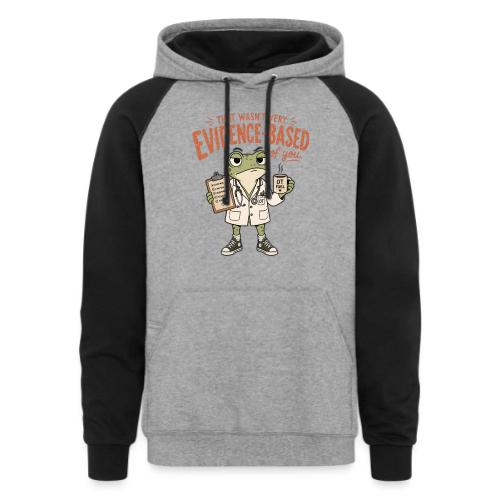 Frog Doctor - Unisex Colorblock Hoodie