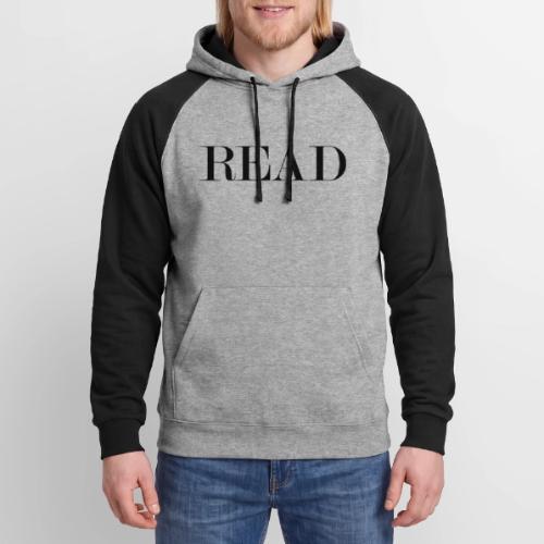 READ - Unisex Colorblock Hoodie