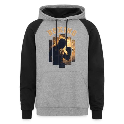 The Art of Boxing - Unisex Colorblock Hoodie
