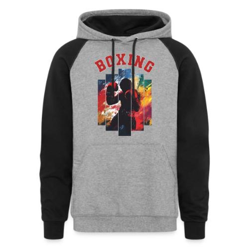 Boxing Warrior - Unisex Colorblock Hoodie