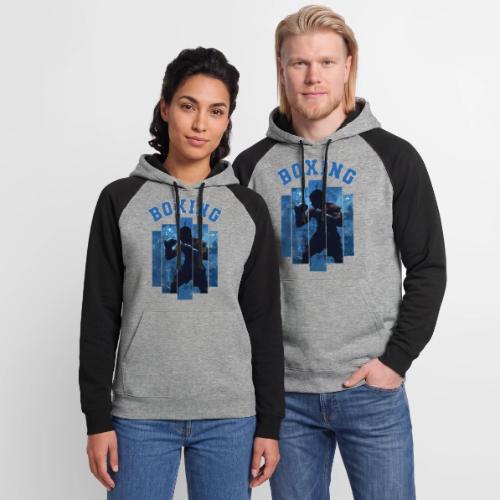 Boxing Never Stops - Unisex Colorblock Hoodie