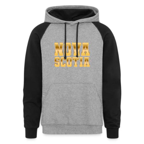 Nova Scotia - Unisex Colorblock Hoodie
