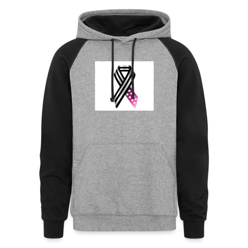 I Only Miss You When I Breathe 2 jpg - Unisex Colorblock Hoodie