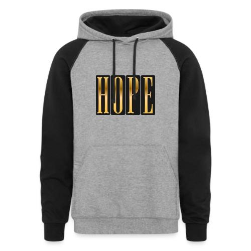 Golden Hope - Unisex Colorblock Hoodie