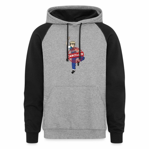 Cookout cancelled - Unisex Colorblock Hoodie