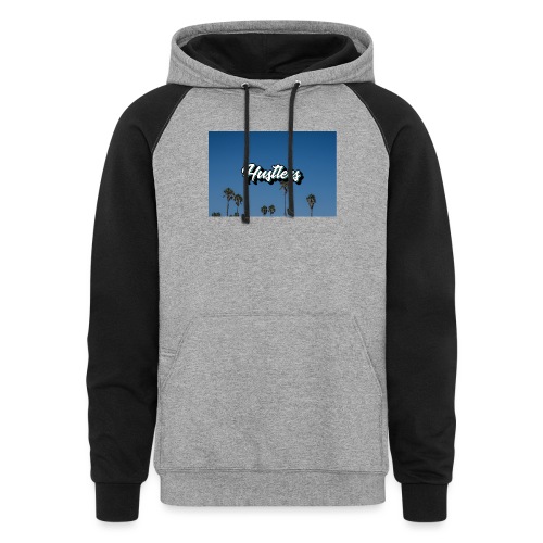 Hustlers Palm Tree Collection - Unisex Colorblock Hoodie
