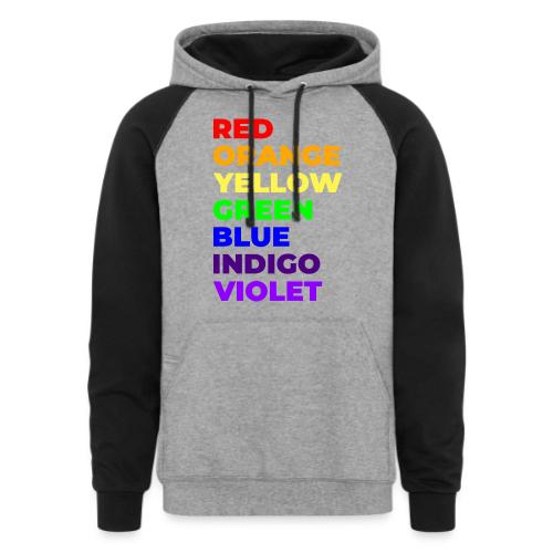 True Colors - Unisex Colorblock Hoodie