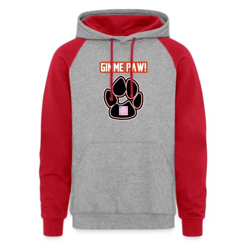 Jack-Jack’s Paw (Proceeds go to ASPCA!) - Unisex Colorblock Hoodie