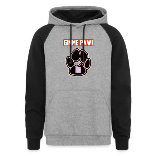 Jack-Jack’s Paw (Proceeds go to ASPCA!) - Unisex Colorblock Hoodie