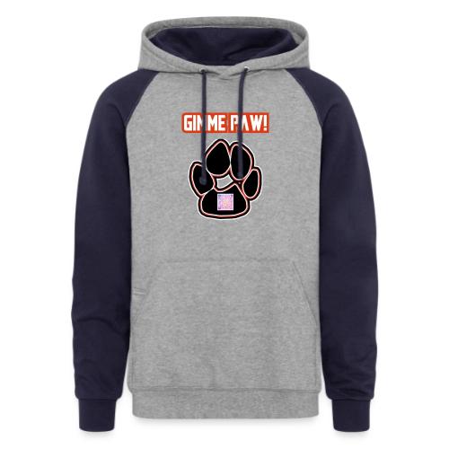 Jack-Jack’s Paw (Proceeds go to ASPCA!) - Unisex Colorblock Hoodie
