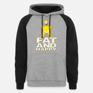 fat and happy-homer simpson' Unisex Hoodie | Spreadshirt