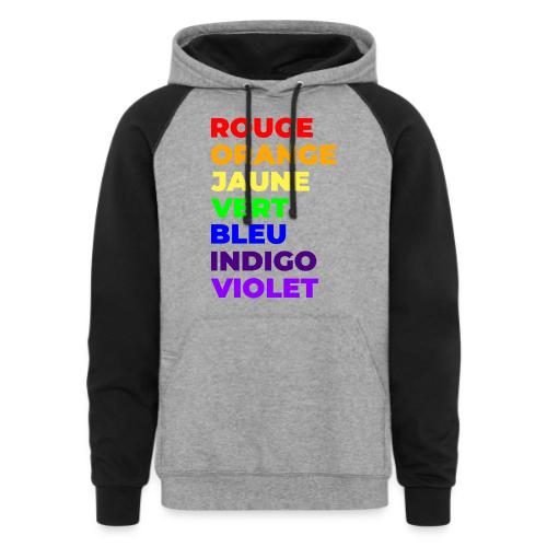 True Colors - Unisex Colorblock Hoodie