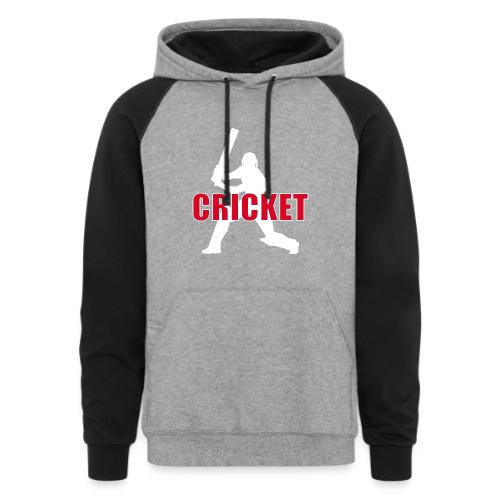 Power Play Cricket - Unisex Colorblock Hoodie