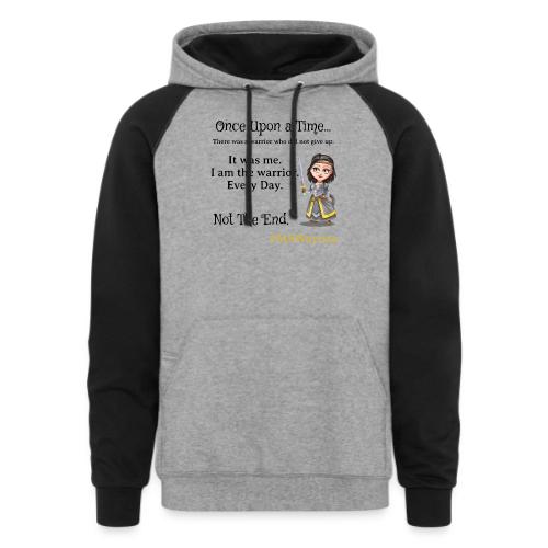 MS Warrior Woman - Unisex Colorblock Hoodie