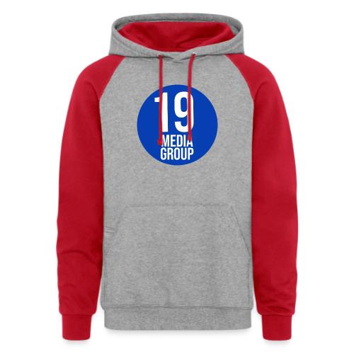 19 Media Group - Unisex Colorblock Hoodie