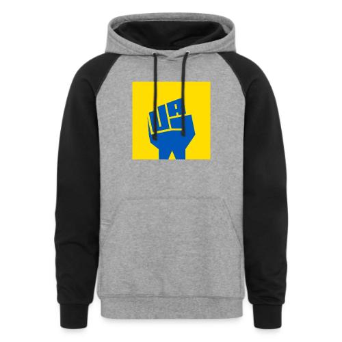 UA power fist - Unisex Colorblock Hoodie