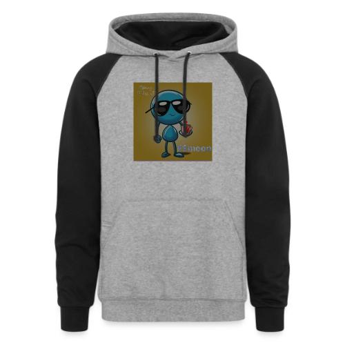 Being Mrs. S #Smoon - Unisex Colorblock Hoodie