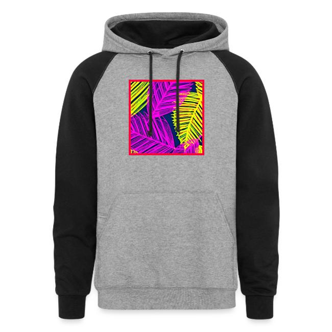 Neon Leaf Delight Chromatic Art