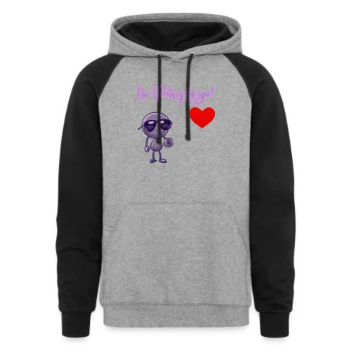 Smoon City 18_I'm Rooting For You Too - Unisex Colorblock Hoodie