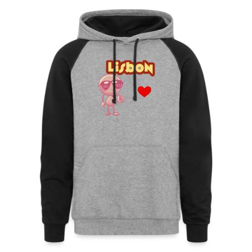 Smoon City_Lisbon - Unisex Colorblock Hoodie