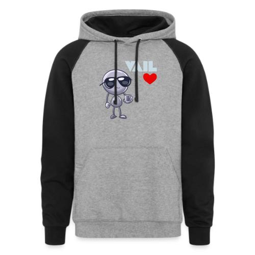 Smoon City_Vail - Unisex Colorblock Hoodie