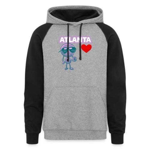 Smoon City_Atlanta - Unisex Colorblock Hoodie