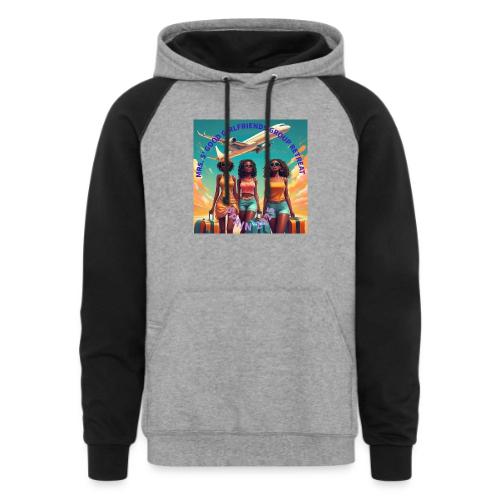 Mrs. S' Good Girlfriends Group Retreat - Unisex Colorblock Hoodie