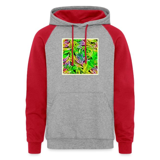 Vibrant Plant Strokes Design