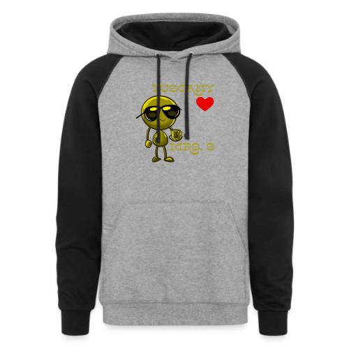 Smoon City_Tuscany Mrs. S - Unisex Colorblock Hoodie