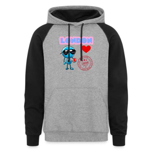 Smoon City_London - Unisex Colorblock Hoodie