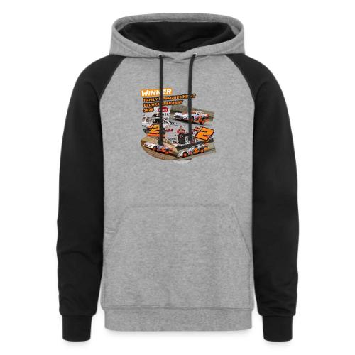 Rob Trent Eldora Speedway FFN#1 Design 1 - Unisex Colorblock Hoodie