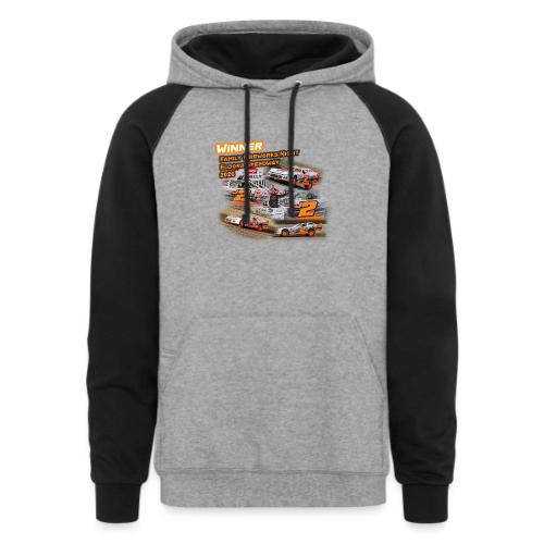 Rob Trent Eldora Speedway FFN#1 Design 2 - Unisex Colorblock Hoodie