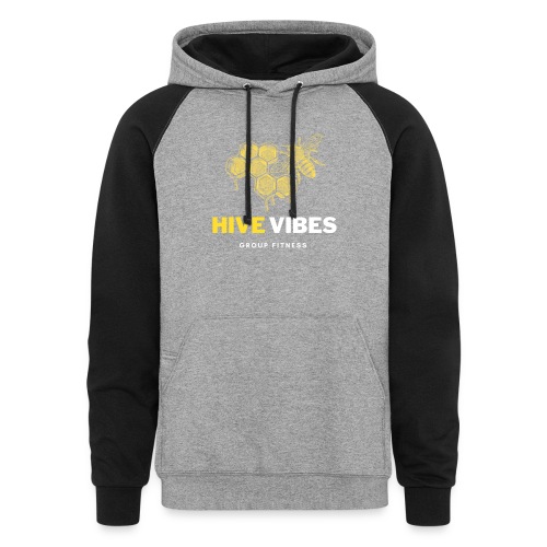 HIVE VIBES GROUP FITNESS - Unisex Colorblock Hoodie