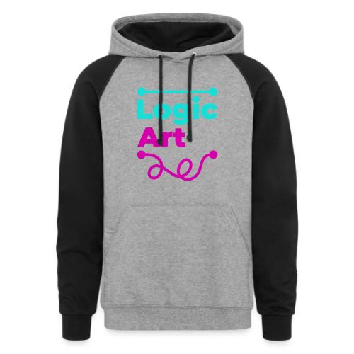 Art vs Logic - Unisex Colorblock Hoodie