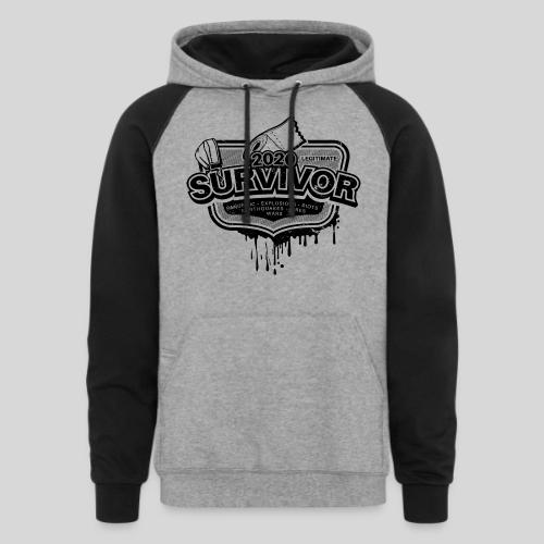 2020 Survivor Dirty BoW - Unisex Colorblock Hoodie