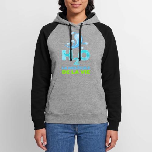 The molecule of life - Unisex Colorblock Hoodie