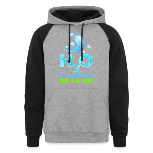 The molecule of life - Unisex Colorblock Hoodie