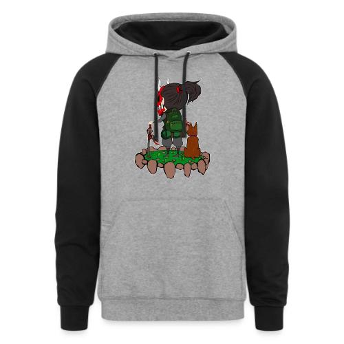 Phantom Raven - Unisex Colorblock Hoodie