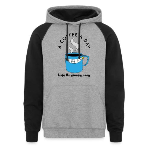 ACoffeeADay - Unisex Colorblock Hoodie