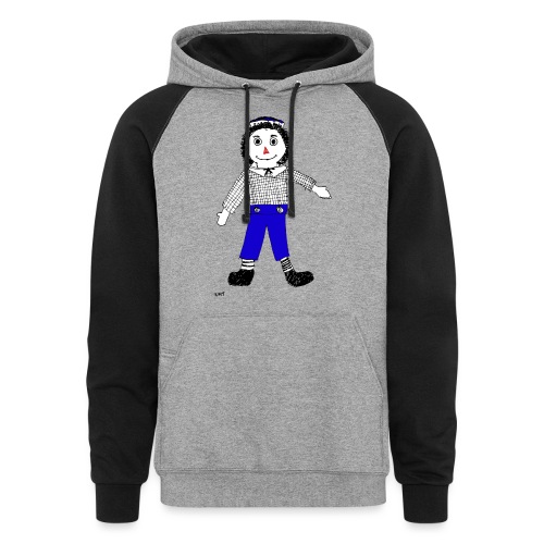 Raggedy Andy - Unisex Colorblock Hoodie