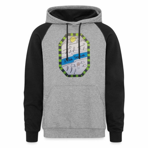 2nd position Squamish Hull - Unisex Colorblock Hoodie