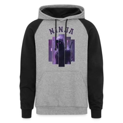 Nightfall Ninja - Unisex Colorblock Hoodie