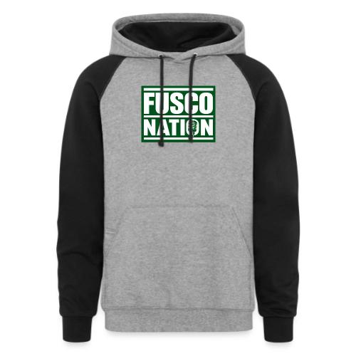 Fusco Nation (Official Seal) - Unisex Colorblock Hoodie